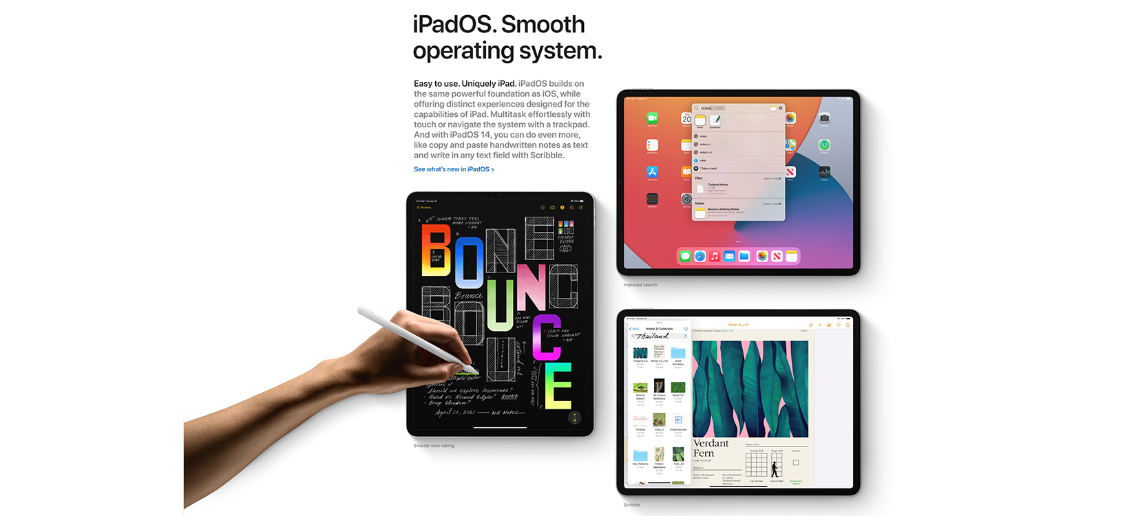 Hệ điều hành iPadOS cực kỳ mượt mà